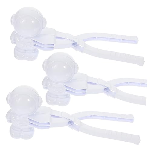 UPKOCH 3 Stück Astronaut Schneeballclip interessanter Schneemannbauer entzückender Schneemannmacher Accessoire professioneller Schneeballmacher Plastik Zufällige Farbe UPKOCH 3 Stück Astronaut Schneeballclip interessanter Schneemannbauer entzückender Schneemannmacher Accessoire professioneller Schneeballmacher Plastik Zufällige Farbe von UPKOCH