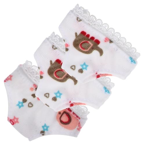 UPKOCH 3 Stück Höschen für Puppen Puppenkleidung Unterhose für Puppe Puppenunterhose kleine Puppenunterwäsche Wiederverwendbare Puppenhöschen Puppenunterwäsche vortäuschen Stoff UPKOCH 3 Stück Höschen für Puppen Puppenkleidung Unterhose für Puppe Puppenunterhose kleine Puppenunterwäsche Wiederverwendbare Puppenhöschen Puppenunterwäsche vortäuschen Stoff von UPKOCH