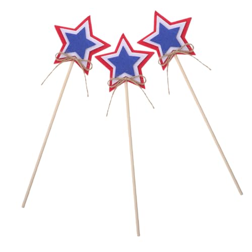 UPKOCH 3 Stück Independence Day Feenstäbe aus Filz und Holz Handliche Party Deko Sichere Glatte Oberfläche Leicht und Tragbar für Unabhängigkeitstag und Feierlichkeiten UPKOCH 3 Stück Independence Day Feenstäbe aus Filz und Holz Handliche Party Deko Sichere Glatte Oberfläche Leicht und Tragbar für Unabhängigkeitstag und Feierlichkeiten von UPKOCH