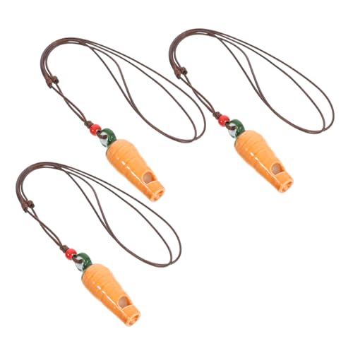 UPKOCH Pfeifen Für Jungen Und Mädchen 3 Stück Karottenförmige Pfeifenspielzeuge Sichere Keramik Helle Muster Zum Spielen UPKOCH Pfeifen Für Jungen Und Mädchen 3 Stück Karottenförmige Pfeifenspielzeuge Sichere Keramik Helle Muster Zum Spielen von UPKOCH
