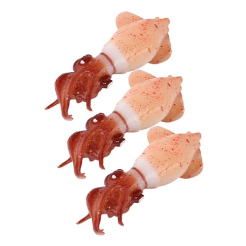 UPKOCH 3 Stück Mini- -Modell Figur Oktopus Figur künstlicher Fisch künstliche Nahrungsstütze Simulation von Meerestierfiguren -Ornament PVC UPKOCH 3 Stück Mini- -Modell Figur Oktopus Figur künstlicher Fisch künstliche Nahrungsstütze Simulation von Meerestierfiguren -Ornament PVC von UPKOCH