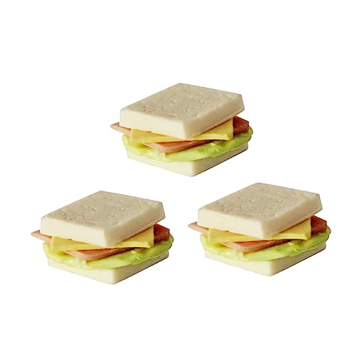 UPKOCH 3stücke Miniatur Sandwiches Für Puppenhaus Teiliges Aus Hochwertigen Harzmaterialien Für Fantasievolles Spielen Und Kreative Szenen Kinderzimmern UPKOCH 3stücke Miniatur Sandwiches Für Puppenhaus Teiliges Aus Hochwertigen Harzmaterialien Für Fantasievolles Spielen Und Kreative Szenen Kinderzimmern von UPKOCH