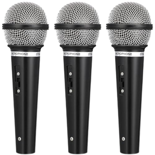 UPKOCH 3 Stück Mini-mikrofon Simulieren Gefälschtes Mikrofon Mikrofonspielzeug Für Modelle Singen Klein Spielzeugmikrofon Karaoke Mikrofon Für Vorgeben Blau Plastik Schwarz UPKOCH 3 Stück Mini-mikrofon Simulieren Gefälschtes Mikrofon Mikrofonspielzeug Für Modelle Singen Klein Spielzeugmikrofon Karaoke Mikrofon Für Vorgeben Blau Plastik Schwarz von UPKOCH