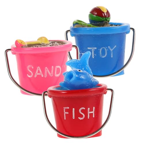 UPKOCH 3 Stück Miniatur Sandkübel Resin Strand Eimer Deko für Puppenhaus Mikrolandschaft Outdoor Küsten Weihnachtsdeko Urlaub Strand Szene UPKOCH 3 Stück Miniatur Sandkübel Resin Strand Eimer Deko für Puppenhaus Mikrolandschaft Outdoor Küsten Weihnachtsdeko Urlaub Strand Szene von UPKOCH