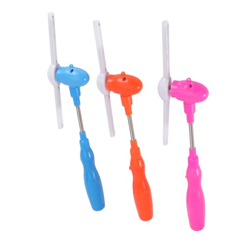 UPKOCH 3 Stück Musikspielzeug Kinderspielzeug zappeln LED-Stabspinner klebt leichtes Zauberstab leuchten interaktives Funny Toys игрушки для девочек von UPKOCH