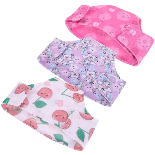 UPKOCH 3 Stück Puppenunterwäsche Teiliges Miniatur Puppenunterhosen Niedliches Design Weiche Doll Clothes Accessories für Puppen Geeignet UPKOCH 3 Stück Puppenunterwäsche Teiliges Miniatur Puppenunterhosen Niedliches Design Weiche Doll Clothes Accessories für Puppen Geeignet von UPKOCH