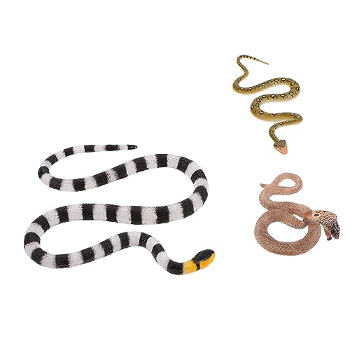 UPKOCH 3 Stück Realistische Schlangen Modelle Lebensnahe Scherzartikel für Dekoration und Lernspielzeuge für Partys Feste und Katzen Vogelspielzeug UPKOCH 3 Stück Realistische Schlangen Modelle Lebensnahe Scherzartikel für Dekoration und Lernspielzeuge für Partys Feste und Katzen Vogelspielzeug von UPKOCH
