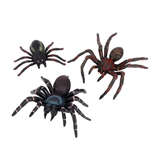 UPKOCH 3 Stück Realistische Spinnen Langlebige Halloween Tischdekoration Pädagogisch für Stoßfest und Korrosionsbeständig für Kognitives Lernen und Partyspaß UPKOCH 3 Stück Realistische Spinnen Langlebige Halloween Tischdekoration Pädagogisch für Stoßfest und Korrosionsbeständig für Kognitives Lernen und Partyspaß von UPKOCH