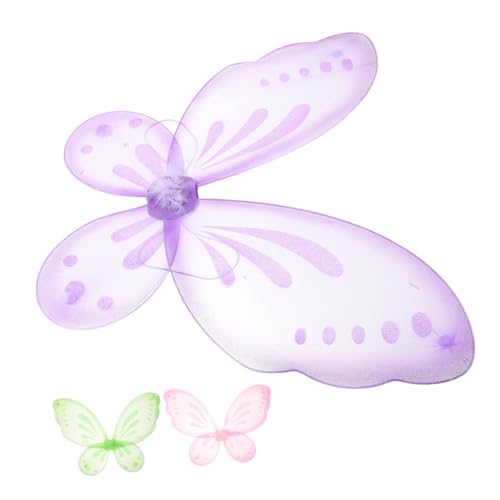UPKOCH 3 Stück Schmetterlingsflügel schminke Kostümzubehör kinderkosmetik kinderkostüme Feenflügel Schmetterlingskostüm für Kleinkinder Engelsflügel Nylon UPKOCH 3 Stück Schmetterlingsflügel schminke Kostümzubehör kinderkosmetik kinderkostüme Feenflügel Schmetterlingskostüm für Kleinkinder Engelsflügel Nylon von UPKOCH