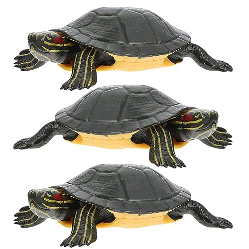 UPKOCH 3stücke Lebensnahe Schildkrötenfiguren Tortoise Für Mädchen Dekoration Und Spielzeug Für von UPKOCH