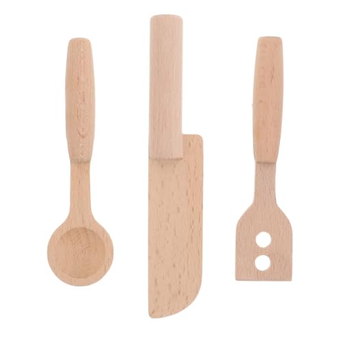 UPKOCH 3 Stück Simulations-küchenspielzeug Küche Spielset Kochmesser Für Kleinkinder Küchenherd Küchenwerkzeug Für Kleinkind Girl Kitchen Spielset Holz Khaki UPKOCH 3 Stück Simulations-küchenspielzeug Küche Spielset Kochmesser Für Kleinkinder Küchenherd Küchenwerkzeug Für Kleinkind Girl Kitchen Spielset Holz Khaki von UPKOCH