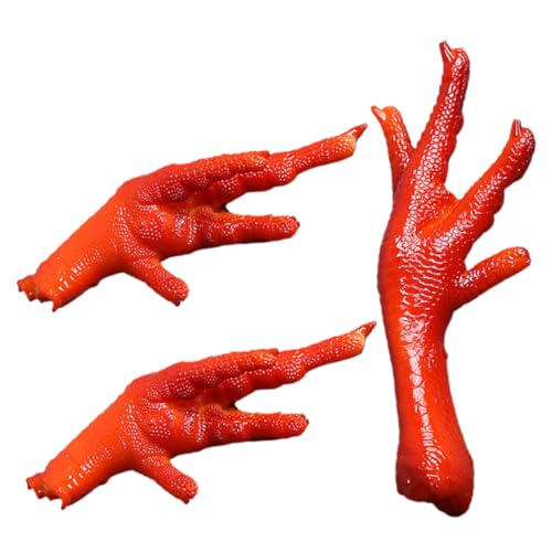 UPKOCH 3 Stück Simuliertes Hühnerfußmodell Deko Gefälschtes Essen Nistkästen Für Hühner Huhn Gebraten Gefälschter Hot Dog Set Zum Brüten Von Artemia Hummerkrallenkostüm PVC Light Brown UPKOCH 3 Stück Simuliertes Hühnerfußmodell Deko Gefälschtes Essen Nistkästen Für Hühner Huhn Gebraten Gefälschter Hot Dog Set Zum Brüten Von Artemia Hummerkrallenkostüm PVC Light Brown von UPKOCH
