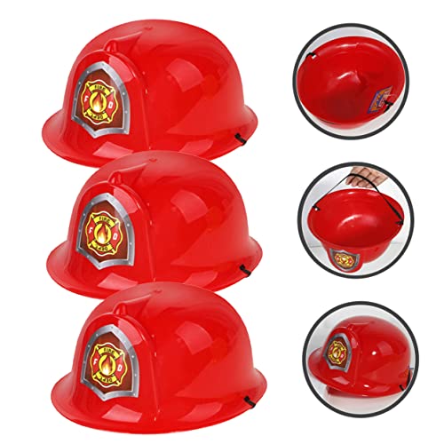 UPKOCH 3 Stück Teiliges Feuerwehrhelm für Roter Feuerwehrmann Hut aus Robustem Kunststoff Bequemes Kostümzubehör für Jungen und Mädchen für Geburtstagsfeiern Rollenspiele und Feuerwehr UPKOCH 3 Stück Teiliges Feuerwehrhelm für Roter Feuerwehrmann Hut aus Robustem Kunststoff Bequemes Kostümzubehör für Jungen und Mädchen für Geburtstagsfeiern Rollenspiele und Feuerwehr von UPKOCH