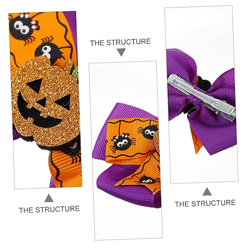 UPKOCH 3 Stück Teiliges Halloween Haarspangen Kürbis Hexenhut mit Bunten Schleifen Süßer Haarschmuck für Kindergeburtstag und Halloween Party Einfache Anwendung und Haarschonend UPKOCH 3 Stück Teiliges Halloween Haarspangen Kürbis Hexenhut mit Bunten Schleifen Süßer Haarschmuck für Kindergeburtstag und Halloween Party Einfache Anwendung und Haarschonend von UPKOCH