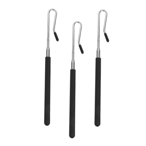 UPKOCH 3 Stück Teiliges Handpuppen steuerstab Verstellbare Halbkörper puppenjoysticks für Präzise Arm Kopfbewegungen Ergonomisches Handgriff zubehör für Puppenmanipulation bei von UPKOCH