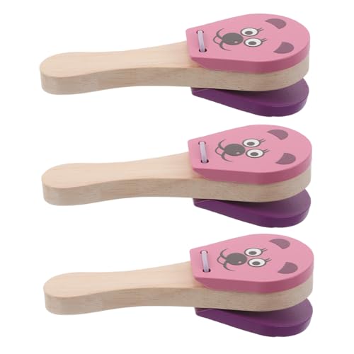 UPKOCH 3 Stück Teiliges Holzklapper für Kleinkinder Ergonomisch Geformt Tierisches Design mit Mausmotiv Leichter Klangmacher für Frühe Musikalische Früherziehung und Hand Auge UPKOCH 3 Stück Teiliges Holzklapper für Kleinkinder Ergonomisch Geformt Tierisches Design mit Mausmotiv Leichter Klangmacher für Frühe Musikalische Früherziehung und Hand Auge von UPKOCH
