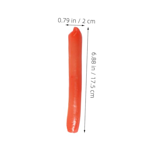 UPKOCH 3 Stück Teiliges Lebensnahe Hot Dog Modelle aus PVC Realistische Optik Lebensechte Wurst Deko für Küche Party Fotorequisiten Praktische Farbecht für Restaurants und Food UPKOCH 3 Stück Teiliges Lebensnahe Hot Dog Modelle aus PVC Realistische Optik Lebensechte Wurst Deko für Küche Party Fotorequisiten Praktische Farbecht für Restaurants und Food von UPKOCH