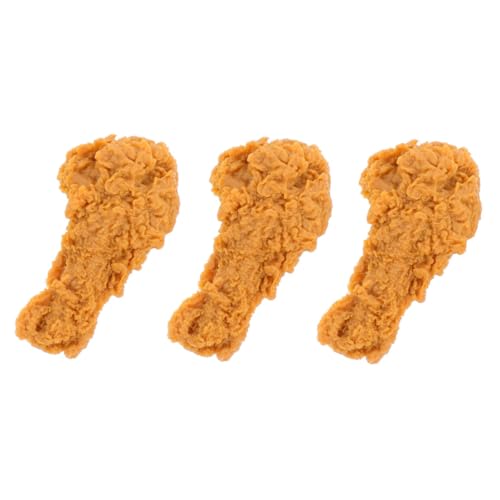 UPKOCH 3 Stück Teiliges PVC Hähnchenkeulen Modell Realistische Foto Requisiten Dekorative Hängeanhänger Lebensechte Trommelstöcke für Fotografie und Raumdekoration UPKOCH 3 Stück Teiliges PVC Hähnchenkeulen Modell Realistische Foto Requisiten Dekorative Hängeanhänger Lebensechte Trommelstöcke für Fotografie und Raumdekoration von UPKOCH