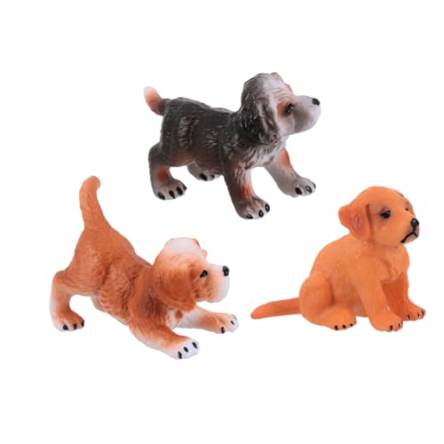 UPKOCH 3 Stück Teiliges Realistischer Hundewelpen Figuren aus Langlebigem PVC Detailreiche Gartendekoration für Miniaturgärten Terrarien Puppenhäuser und Schreibtischdeko für UPKOCH 3 Stück Teiliges Realistischer Hundewelpen Figuren aus Langlebigem PVC Detailreiche Gartendekoration für Miniaturgärten Terrarien Puppenhäuser und Schreibtischdeko für von UPKOCH