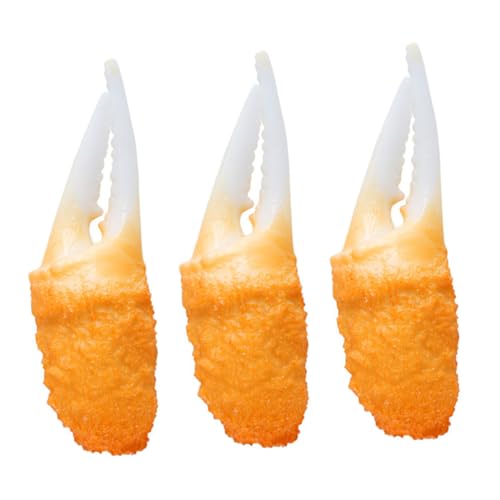 UPKOCH 3stücke Teiliges Fake Tempura Modell Realistische Lebensmitteldekoration Für Küche Ausstellungen Und Fotografie Lifelike Tempura Props Für Kreative Displays UPKOCH 3stücke Teiliges Fake Tempura Modell Realistische Lebensmitteldekoration Für Küche Ausstellungen Und Fotografie Lifelike Tempura Props Für Kreative Displays von UPKOCH