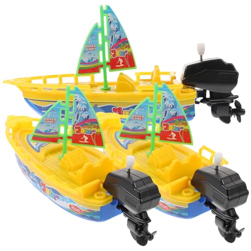 UPKOCH Glattes Aufzieh-segelboot-Baby-badespielzeug-Set Für Jungen Und Mädchen Badespielzeug Für Kleinkinder Duschspielzeug Zufällige Farbe UPKOCH Glattes Aufzieh-segelboot-Baby-badespielzeug-Set Für Jungen Und Mädchen Badespielzeug Für Kleinkinder Duschspielzeug Zufällige Farbe von UPKOCH