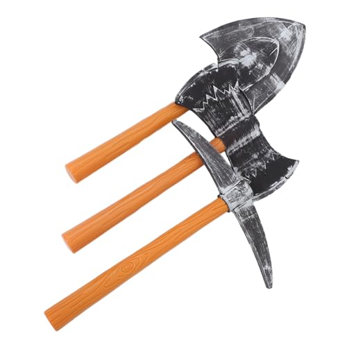 UPKOCH 3 Stücke Gefälschte Spitzhacke Schaufel Beil Requisite Zwerg Cosplay Zubehör Für Halloween Bühne Leistung Requisite Geburtstag Party Favor UPKOCH 3 Stücke Gefälschte Spitzhacke Schaufel Beil Requisite Zwerg Cosplay Zubehör Für Halloween Bühne Leistung Requisite Geburtstag Party Favor von UPKOCH
