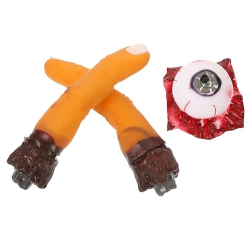 UPKOCH 3 Stücke Künstliche Organe Dekorationen Für Teile Halloween Party Spooky Bloody Erwachsene Prop Orgel Prop Heikles Emulsion von UPKOCH
