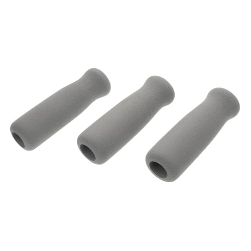 UPKOCH 3 Stücke Skistock-schwammhülle Schwammgriff Für Stock Ersatz Für Den Griff Aus Schwammrohr Ersatz des Stockgriffs Walker-handgriffe Krücken-griffpolster Griff Für Gehstock Grey von UPKOCH