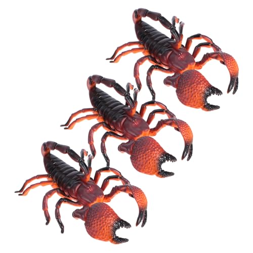 UPKOCH 3 Stücke Teiliges Modell Realistische Wildtier Simulation Bunte Farben Sichere Materialien Pädagogisches für Lernspielzeug für Garten und Zuhause von UPKOCH