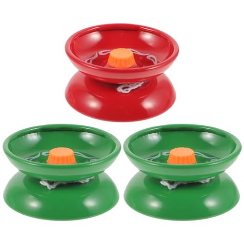 UPKOCH 3-Teilige Schnur Lernspielzeug für outdoorspielzeug Outdoor Yoyo draußen spielsachen Outdoor Jo-Jo-Bälle kleine Kinderspielzeug Legierung von UPKOCH