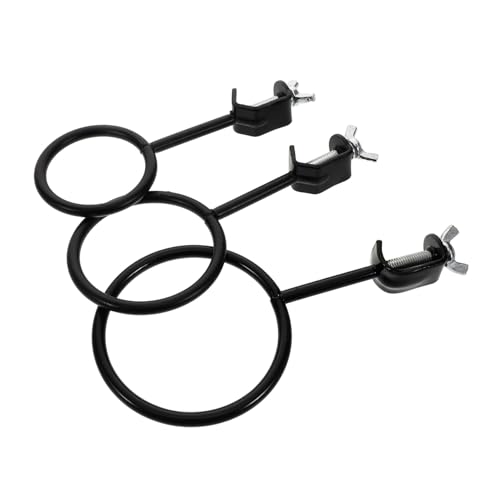UPKOCH 3 Teiliges Experimentiergerät Kolben Wissenschaftslabor Racks Laborringhalter Laborstützring Retortenständer Ausrüstung Laborstützständer Laborausrüstung Metall Schwarz UPKOCH 3 Teiliges Experimentiergerät Kolben Wissenschaftslabor Racks Laborringhalter Laborstützring Retortenständer Ausrüstung Laborstützständer Laborausrüstung Metall Schwarz von UPKOCH