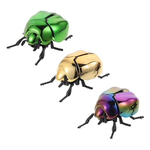 UPKOCH 3 Teiliges Interaktives Käferspielzeug Insektenmodell Mit Aufziehmechanismus Für Lebensechtes Käfermodellspielzeug Gefälschte Realistische Figur Für Den Aprilscherz Und UPKOCH 3 Teiliges Interaktives Käferspielzeug Insektenmodell Mit Aufziehmechanismus Für Lebensechtes Käfermodellspielzeug Gefälschte Realistische Figur Für Den Aprilscherz Und von UPKOCH