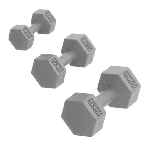 UPKOCH 3-teiliges Miniatur-hantelset Für Puppenhäuser: Mini-Sport-fitnessstudio-zubehör – Kleine Fitness-Requisiten Für Puppenhaus-Dekoration Und Rollenspiele UPKOCH 3-teiliges Miniatur-hantelset Für Puppenhäuser: Mini-Sport-fitnessstudio-zubehör – Kleine Fitness-Requisiten Für Puppenhaus-Dekoration Und Rollenspiele von UPKOCH