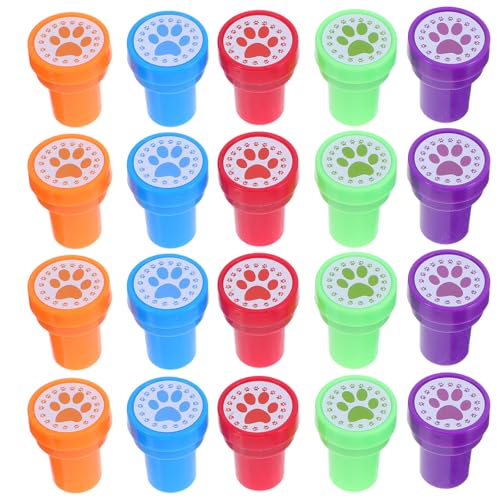 UPKOCH 30 Bastelstempel für Kinder – Mini-Selbstfärbestempel mit Pfotenabdrücken – Spielzeug für das Klassenzimmer als Preis für Partygeschenke, Lernaktivitäten im Klassenzimmer, Scrapbooking, UPKOCH 30 Bastelstempel für Kinder – Mini-Selbstfärbestempel mit Pfotenabdrücken – Spielzeug für das Klassenzimmer als Preis für Partygeschenke, Lernaktivitäten im Klassenzimmer, Scrapbooking, von UPKOCH