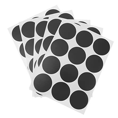 UPKOCH 30 Blatt Selbstbräunende Augenklappe Aufkleber Bräunungsabziehbilder Black PVC von UPKOCH