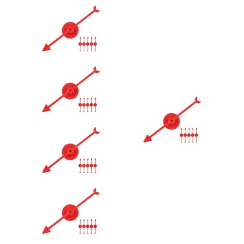 UPKOCH 30 STK Rotierender Zeiger aus Kunststoff Spielzeuge rotierende Pfeile Lotterierad-Pfeile Brettspielpfeil Schreibtisch Indikator Zubehör Eltern-Kind Schachbrett von UPKOCH