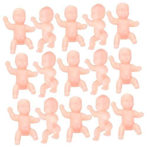 UPKOCH 30 Stck. Teiliges Mini Deko Kleine Kunststoffbabys Groß Langlebig und Farbecht Niedliche Figuren für Shower Party Kompakt und Detailreich von UPKOCH