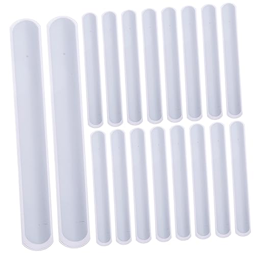UPKOCH 30 Stück DIY Weiße Slap Armbänder Teiliges Stabile Langlebige Knickarmbänder zum Bemalen Komfortable Party Favors für Kindergeburtstag Halloween Weihnachten und Kreative DIY von UPKOCH