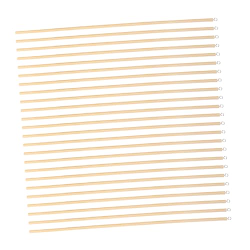 UPKOCH 30 Stück Handgefertigte Schattenpuppen-steuerstäbe, Ideal Für Familienfeiern Und Bildungszwecke, Für Kleine Und Große Puppen, Beige, 20 cm von UPKOCH