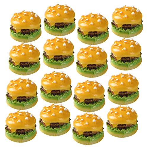 UPKOCH 30 Stück Miniatur Burger Deko Künstliche Burger Modelle für Fotografie und Dekoration Realistische Faux Brot Requisiten für Küche Restaurant und Partys UPKOCH 30 Stück Miniatur Burger Deko Künstliche Burger Modelle für Fotografie und Dekoration Realistische Faux Brot Requisiten für Küche Restaurant und Partys von UPKOCH