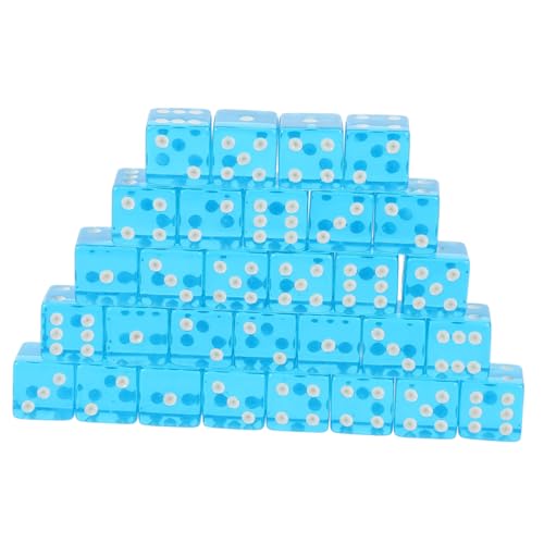 UPKOCH 30 Stück Sky Blue Dice Brettspielzubehör Brettspiele Würfel mehrseitige Würfel Zieh mit klarer Tasche große Würfel Partyspielwürfel Zahlenwürfel Bunte Würfel Acryl Himmelblau UPKOCH 30 Stück Sky Blue Dice Brettspielzubehör Brettspiele Würfel mehrseitige Würfel Zieh mit klarer Tasche große Würfel Partyspielwürfel Zahlenwürfel Bunte Würfel Acryl Himmelblau von UPKOCH