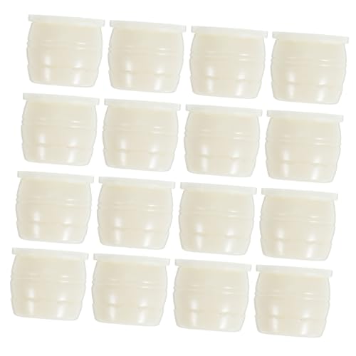 UPKOCH 30 Stück Teiliges Miniatur-blumentopf Kunststoff Realistische Mini Blumentöpfe für Puppenhaus-dekor Vielseitige Mini-sukkulententöpfe für DIY Bastelprojekte und Mikro-landschaften von UPKOCH