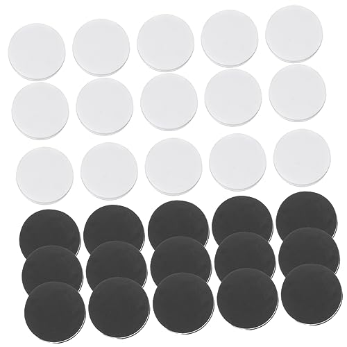 UPKOCH 30 Stück Teiliges Rundschachfiguren Ersatzteile für Brettspiele Robuste Schachaccessoires für Schachliebhaber für Spieleabende von UPKOCH