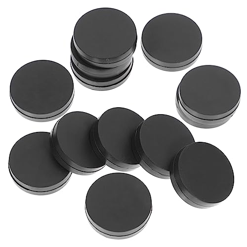 UPKOCH 30 Stücke Schwarz Brettspiel Zubehör Spiele &Amp; Zubehör Ersatz Kunststoff von UPKOCH