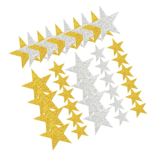 UPKOCH 300 Stück Pentagramm-Aufkleber Sternaufkleber Klein Verschiedener Sternaufkleber Stern Aufkleber Sternaufkleber Glitzern Sternaufkleber in Großen Mengen Selbstklebende Sterne Eva UPKOCH 300 Stück Pentagramm-Aufkleber Sternaufkleber Klein Verschiedener Sternaufkleber Stern Aufkleber Sternaufkleber Glitzern Sternaufkleber in Großen Mengen Selbstklebende Sterne Eva von UPKOCH