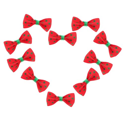 UPKOCH 30Pcs Mini-Fliege puppenzubehör haaraccessoires kollegen wiedergeborene Puppe Babypuppe Schnuller Ding Bögen zum Basteln dekorative Schleife Stoff von UPKOCH