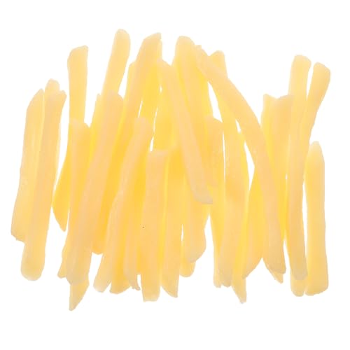 UPKOCH 30Stücke Falsche Frites Modell Realistische Nachahmung Frites Requisiten Für Partydekoration Und Küchenzubehör UPKOCH 30Stücke Falsche Frites Modell Realistische Nachahmung Frites Requisiten Für Partydekoration Und Küchenzubehör von UPKOCH