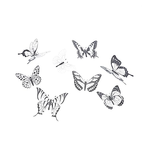 UPKOCH 32 Stück Teiliges Schmetterling Deko Langlebigem Kunststoff Lebensechte Kunststoffflügel für Blumensträuße Blumenkörbe und Festliche Dekorationen Farbbrillant Vielseitig Einsetzbar von UPKOCH