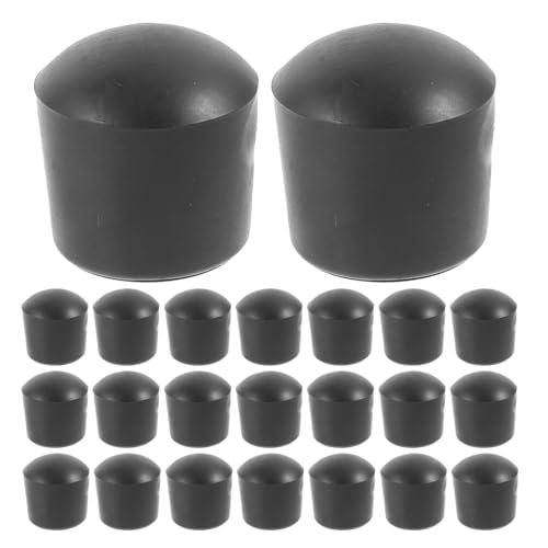 UPKOCH 32 Stück Tischfußball-Endkappen – Sicherheits-Endkappen für Tischfußballtische – Kunststoffhülsen-Spitzenschutz, runde Stopfen für Stangen mit 16 mm Durchmesser von UPKOCH