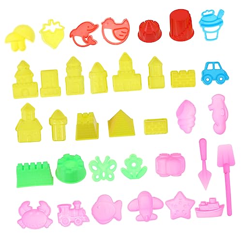 UPKOCH 35stücke Teiliges Knetset Für Mädchen Lustige Cartoon-Formen Für Kreative Strandaktivitäten Und Bastelprojekte Farben Zufällig Und UPKOCH 35stücke Teiliges Knetset Für Mädchen Lustige Cartoon-Formen Für Kreative Strandaktivitäten Und Bastelprojekte Farben Zufällig Und von UPKOCH